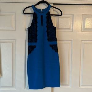 Guess Cobalt Blue Mini Dress Size 10